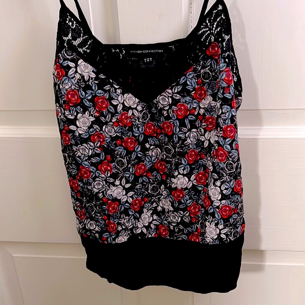 SALE! FRENCH CONNECTION NWT Floral Camisole